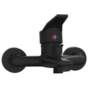 vidaXL Miscelatore Doccia Nero G 1 / 2 pollici