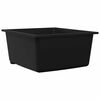vidaXL Lavello da cucina Nero 38 x 44 x 20 cm Granito