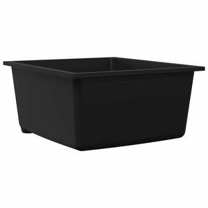 vidaXL Lavello da cucina Nero 38 x 44 x 20 cm Granito