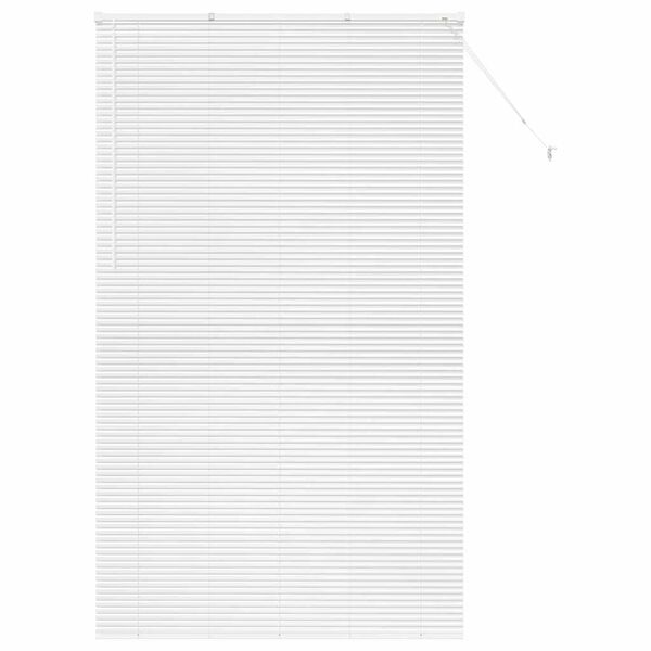vidaXL Tendaggi a veneziana Bianco 220 x 130 cm Alluminio