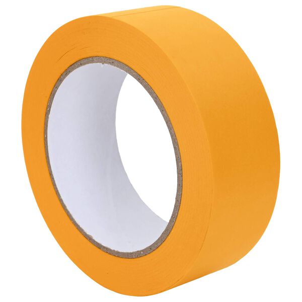 vidaXL Nastri Adesivi per Pittori 50 pcs Giallo 38mm x 50m Carta