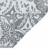 vidaXL Tappeto da Esterni ARAKIL Grigio Chiaro 190x290 cm in PP