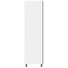 vidaXL Armadio per Frigo &ldquo;Lyon&rdquo; Rovere Fumo 60x57x207 cm