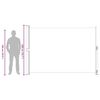 vidaXL Tenda Laterale Retrattile per Patio 200x300 cm Grigia