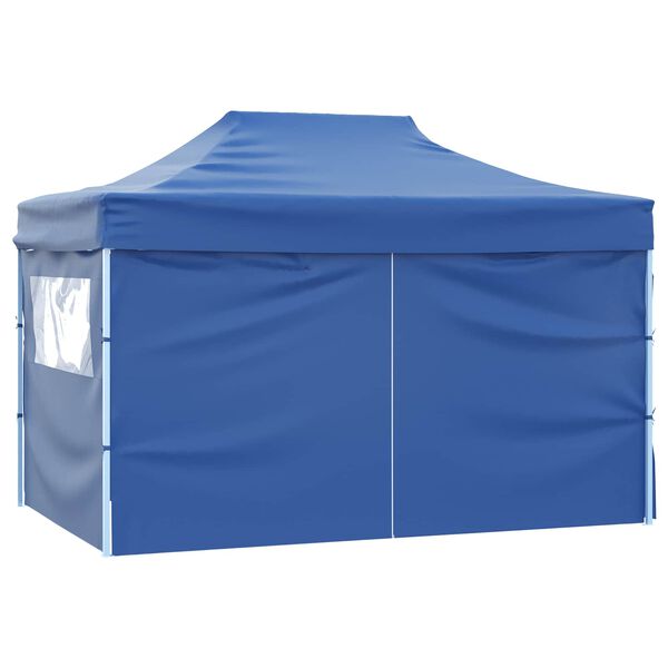 vidaXL Tenda Party Blu 291 x 431 x 315 cm Tessuto Oxford