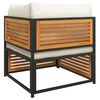 vidaXL Set Divano da Giardino 7 pz con Cuscini Legno Massello Acacia