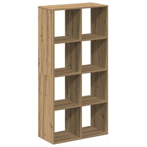 vidaXL Libreria Divisorio Rovere Artigianale 69,5x29x137,5 Truciolato
