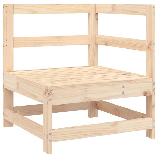 vidaXL Set Salotto da Giardino 7 pz in Legno Massello di Pino