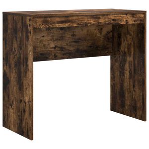vidaXL Scrivania Rovere fum&eacute; 90 x 40 x 76 cm