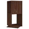 vidaXL Armadietto Girevole Marrone Rovere 34,5x34,5x75,5cm Truciolato