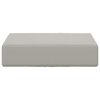 vidaXL Cuscino da Sedia Esterno Grigio 40 x 40 x 8 cm 100% Poliestere