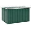 vidaXL Baule da Giardino Verde 149x99x93 cm
