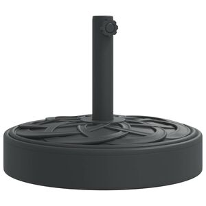 vidaXL Base per Ombrellone per Pali &Oslash;38/48 mm 25 kg Rotonda