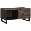 vidaXL Tavolino da salotto Noce 80 x 50 x 40 cm Legno ingegnerizzato
