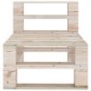 vidaXL Set Divani da Giardino su Pallet 7 pz in Legno di Pino