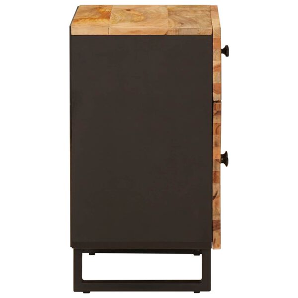 vidaXL Mobiletto da Letto con cassetto Marrone 50 x 33 x 60 cm