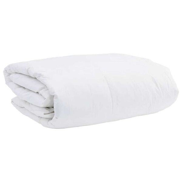 vidaXL Duvet Invernale Bianco 140 x 220 cm Piuma
