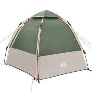 vidaXL 4 persona Verde Poliestere 185T