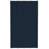 vidaXL Pannello per tetto 12 pcs Antracite 80 x 45 cm Acciaio zincato