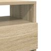 vidaXL Comodini 2 pz con 2 Cassetti Rovere Sonoma 40x33x60 cm