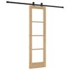 vidaXL Porta scorrevole ORKDAL Naturale 61 x 198,5 cm