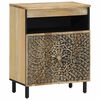 vidaXL Credenza 60x33x75 cm in Legno Massello di Mango