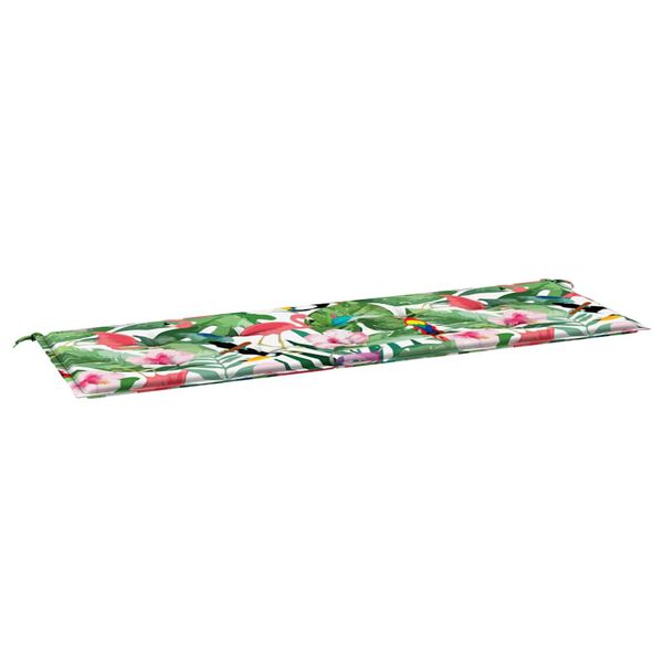 vidaXL Cuscino Panca Giardino Multicolore 150x50x4cm in Tessuto Oxford