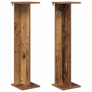 vidaXL Supporto per piante Legno vecchio 25 x 25,5 x 100,5 cm