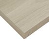 vidaXL Scaffali a Parete 2 pz Rovere 60x23,5x3,8 cm in MDF