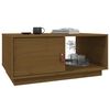 vidaXL Tavolino da Salotto ambra 80x50x35,5 cm Legno Massello di Pino