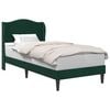 vidaXL Struttura del letto Verde Scuro 80 x 200 cm Velluto