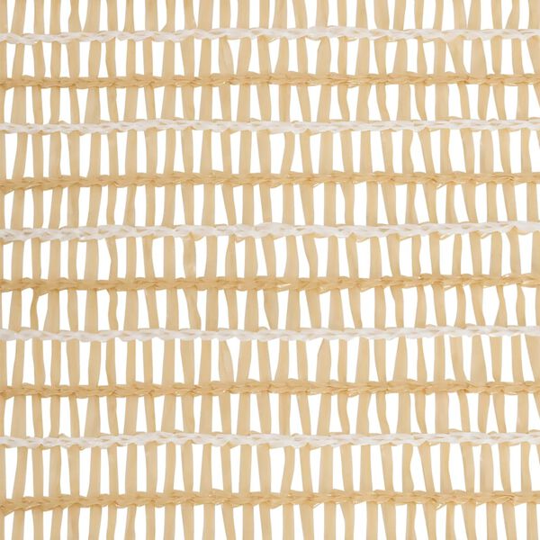 vidaXL Rete per Privacy Beige 2x10 m in HDPE 195 g/m&sup2;