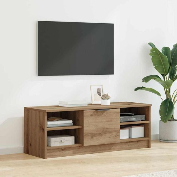 vidaXL Mobile TV Rovere artigianale 102 x 35 x 36,5 cm