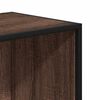 vidaXL Libreria Rovere Marrone 40x35x76 cm in Legno Multistrato