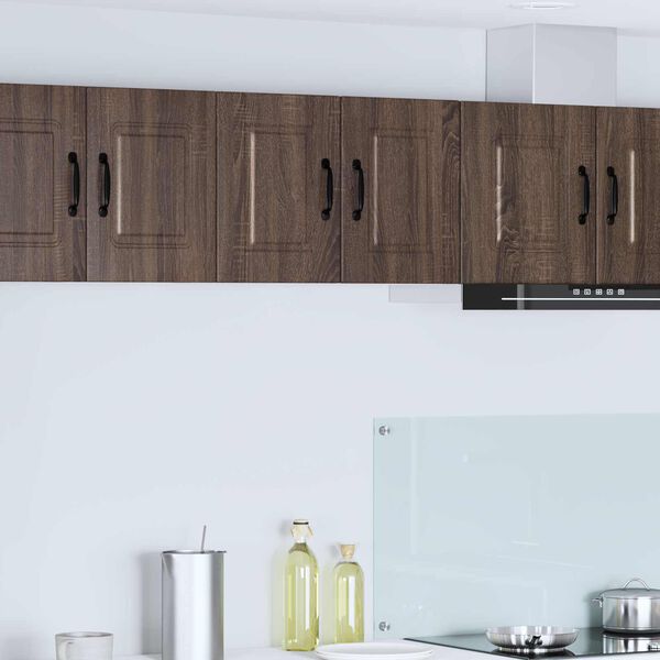vidaXL Mobile da cucina con lo scaffale Rovere Marrone 30 x 31 x 40 cm