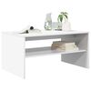 vidaXL Tavolino da salotto Bianco 80 x 50 x 40 cm Legno multistrato