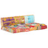 vidaXL Cuscino per Divani Pallet Multicolore in Tessuto Patchwork