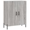 vidaXL Credenza Grigio Sonoma 69,5x34x90 cm in Legno Multistrato
