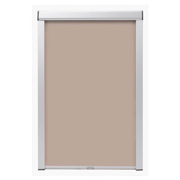 vidaXL Tenda a Rullo Oscurante Persiana Beige F06