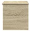 vidaXL Contenitore Portaoggetti Rovere Sonoma 60x35x35cm in Truciolato