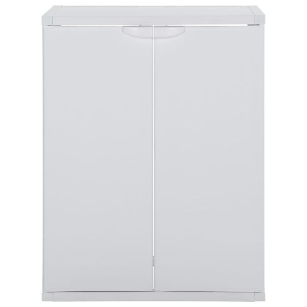 vidaXL Mobile per Lavatrice Bianco 68,5x64,5x88 cm in PVC