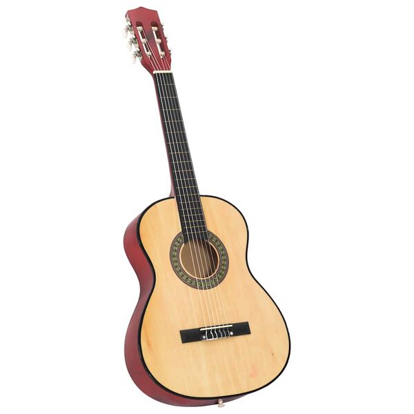 vidaXL Chitarra Classica per Principianti e Bambini 3/4 36" in Tiglio