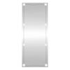 vidaXL Specchio da Parete con Luci LED 40x100 cm Vetro Rettangolare
