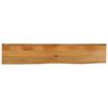 vidaXL Piano Tavolo Bordi Vivi 180x30x3,8cm in Legno Massello di Mango