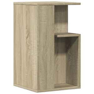 vidaXL Tavolino da Salotto Rovere Sonoma 35x35x60 cm Legno Multistrato