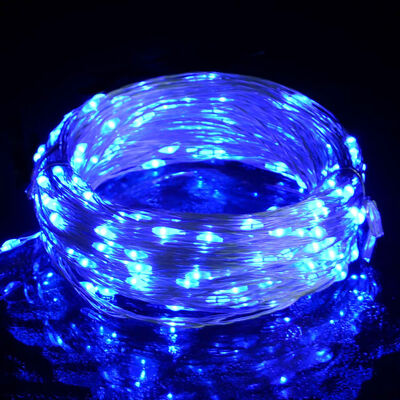 vidaXL Stringa LED con 300 Luci LED Blu 30 m