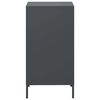 vidaXL Credenza Antracite 35x39x73,5 cm in Acciaio Laminato a Freddo