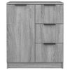 vidaXL Credenza Grigio Sonoma 60x30x70 cm in Legno tecnico