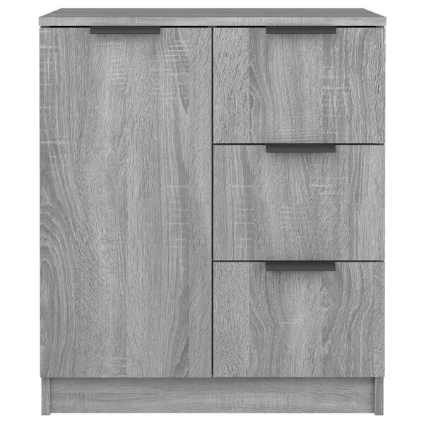 vidaXL Credenza Grigio Sonoma 60x30x70 cm in Legno tecnico