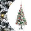 vidaXL Albero di Natale artificiale con 150 LED Bianco 120 cm